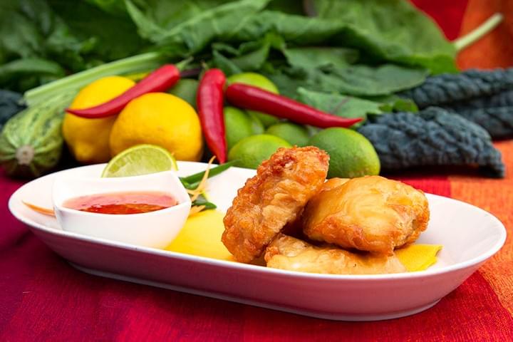 Thai Street Cafe Aldeburgh I Cod Tempura with Lime Sauce Thai Street Cafe Aldeburgh I Cod Tempura with Lime Sauce