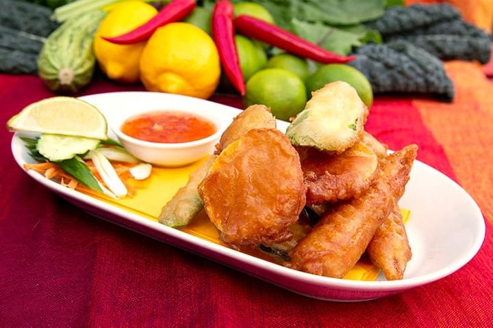 Thai Street Cafe Aldeburgh I Vegetable Tempura with Lime Sauce Thai Street Cafe Aldeburgh I Vegetable Tempura with Lime Sauce