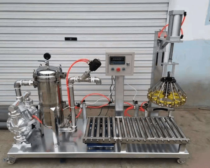 filter and filling machine filter and filling machine