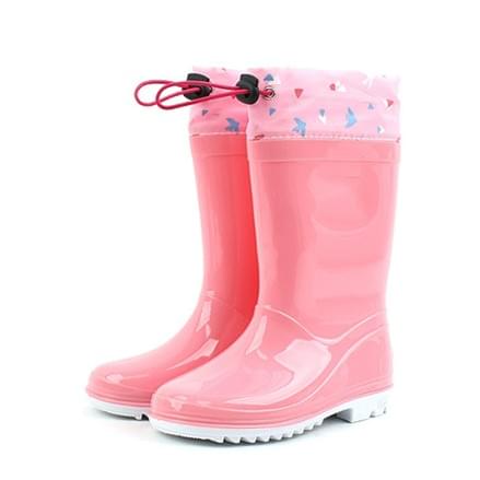 wholesale kids rain boots solid red printing collar PVC manufactured by AbsoluteWelly wholesale kids rain boots solid red printing collar PVC manufactured by AbsoluteWelly