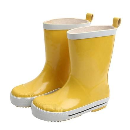 yellow classic rubber wholesale kids rain boots manufactured by AbsoluteWelly yellow classic rubber wholesale kids rain boots manufactured by AbsoluteWelly