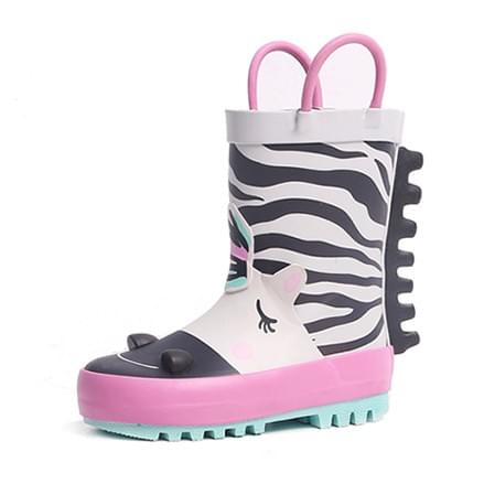 3D rubber zebra wholesale kids rain boots manufactured by AbsoluteWelly 3D rubber zebra wholesale kids rain boots manufactured by AbsoluteWelly