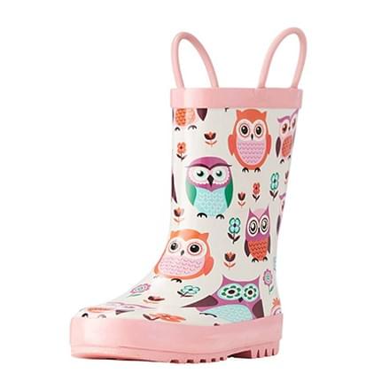 colorful owls printing wholesale kids rain boots manufactured by AbsoluteWelly colorful owls printing wholesale kids rain boots manufactured by AbsoluteWelly
