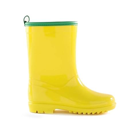 wholesale kids rain boots solid yellow manufactured by AbsoluteWelly wholesale kids rain boots solid yellow manufactured by AbsoluteWelly