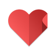 illustration icon of a red heart illustration icon of a red heart