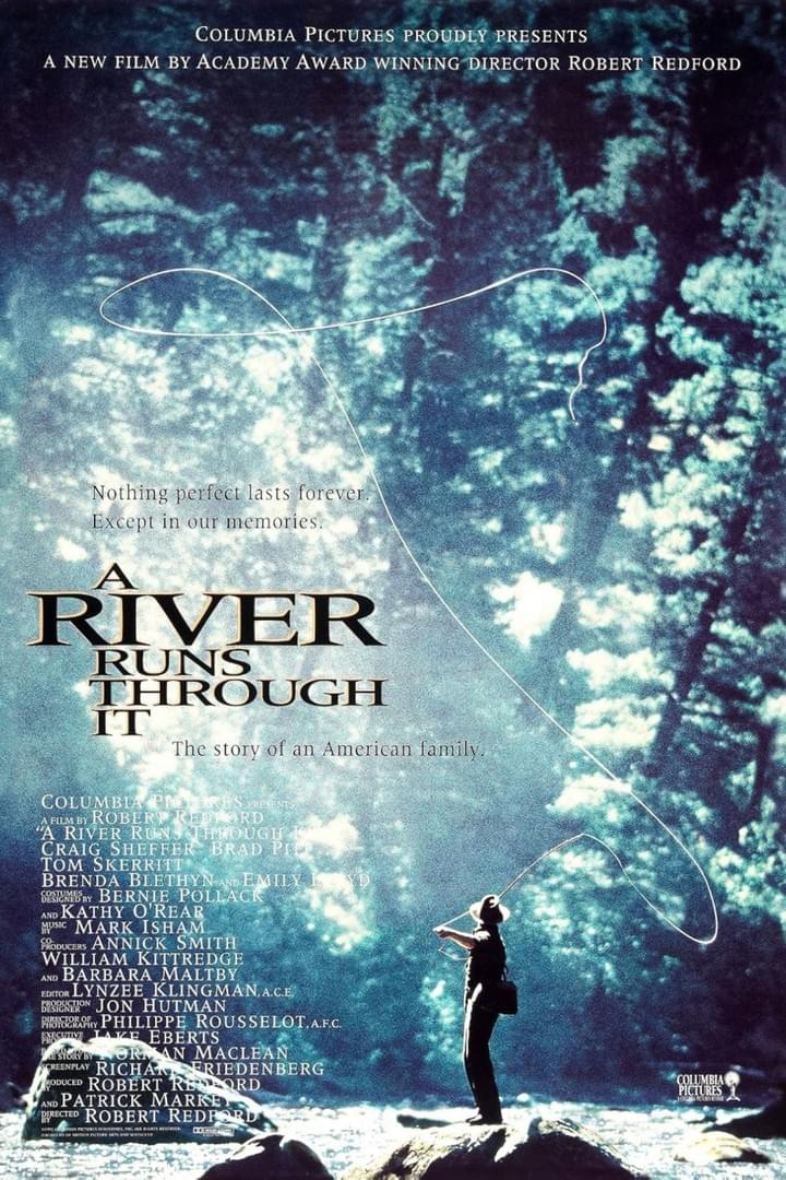 A River Runs Through It movie poster A River Runs Through It movie poster