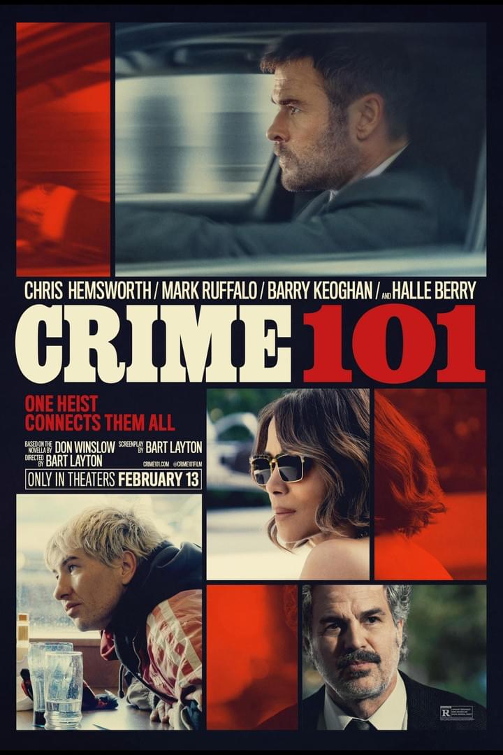Crime 101 movie poster Crime 101 movie poster