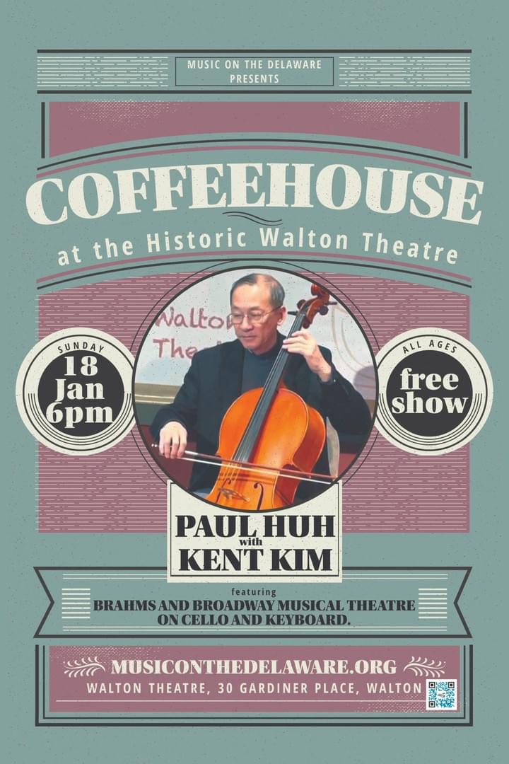 Paul Huh & Kent Kim Coffeehouse poster Paul Huh & Kent Kim Coffeehouse poster