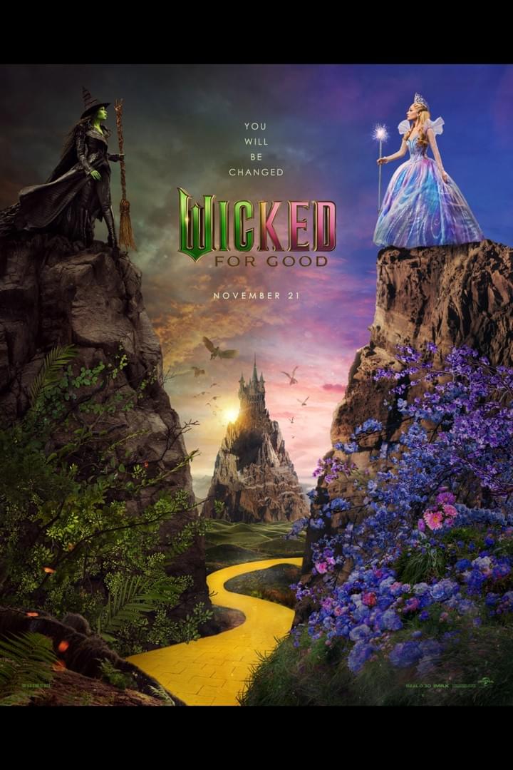 Wicked: For Good Movie Poster Wicked: For Good Movie Poster