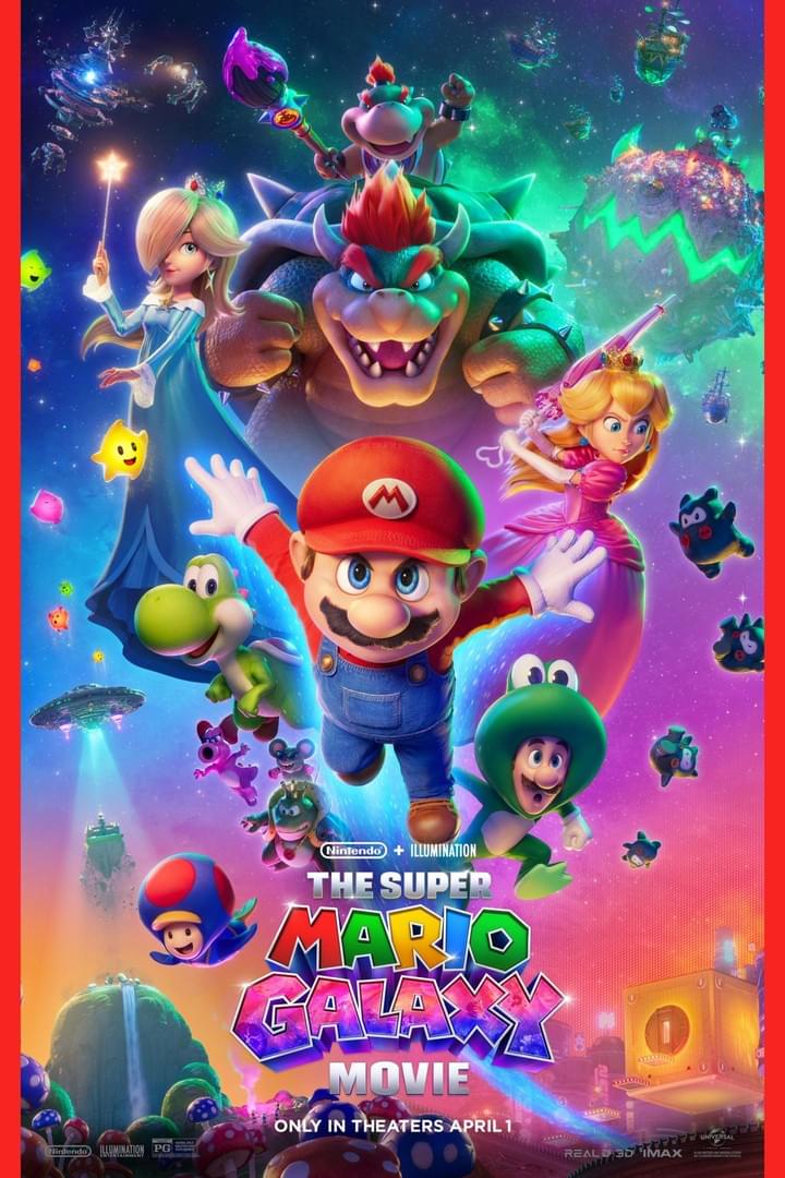 The Super Mario Galaxy Movie poster The Super Mario Galaxy Movie poster