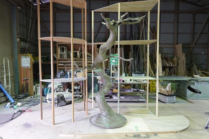 竹風堂 FRP 擬木 本体制作 竹風堂 FRP 擬木 本体制作