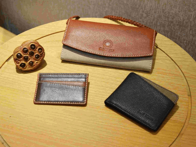 Leather wallet  Leather wallet