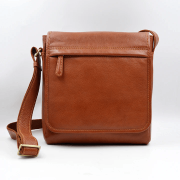 Leather man cross-body bag Leather man cross-body bag