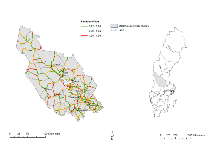 Dalarna från Ovan Dalarna från Ovan