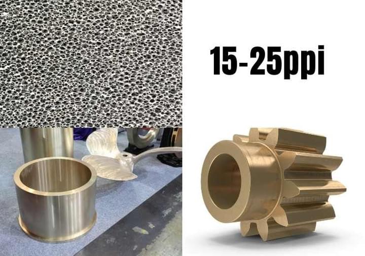 brass copper casting ceramic foam filter brass copper casting ceramic foam filter