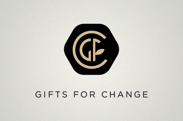 Logo de Gifts for Change, cadeaux responsables Logo de Gifts for Change, cadeaux responsables