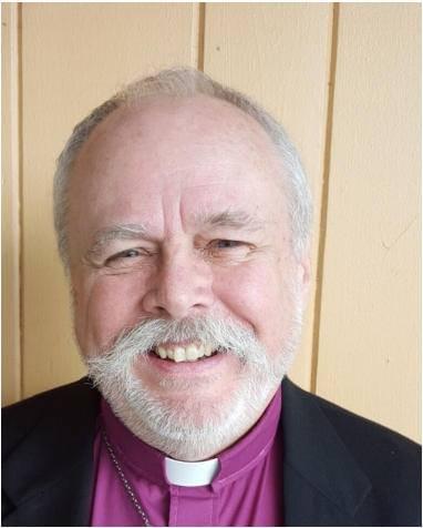 Deacon Robert, Lector Kevin, Bishop Mary, Pastor Fidel Deacon Robert, Lector Kevin, Bishop Mary, Pastor Fidel