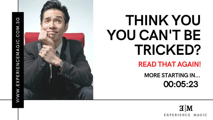 Experience Magic Virtual Magic Show Presentation Slide Experience Magic Virtual Magic Show Presentation Slide