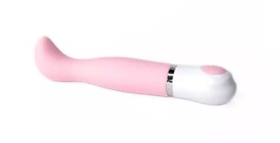 Mini Vibrator with G-spot tip in light pink  Mini Vibrator with G-spot tip in light pink