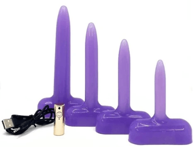 Sh! Soft Silicone Dilating Kit with Bullet Vibe Sh! Soft Silicone Dilating Kit with Bullet Vibe