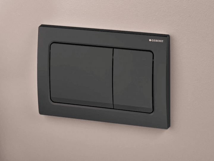 Bouton de déclenchement noire pour réservoir encastré Geberit Tunisie / Plaques de déclenchement noir mat Geberit Tunisie  Bouton de déclenchement noire pour réservoir encastré Geberit Tunisie / Plaques de déclenchement noir mat Geberit Tunisie