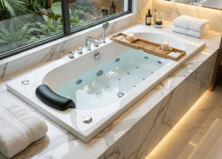 Baignoire rectangulaire hydromassage Tunisie / Baignoire hydromassage Tunisie Baignoire rectangulaire hydromassage Tunisie / Baignoire hydromassage Tunisie