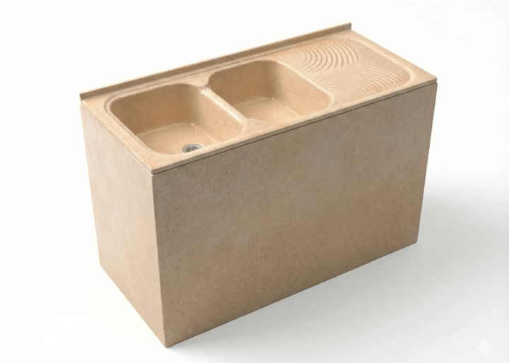 Évier de cuisine grande taille Tunisie / Evier de cuisine double bac un égouttoir Tunisie / Sanibel Évier de cuisine grande taille Tunisie / Evier de cuisine double bac un égouttoir Tunisie / Sanibel