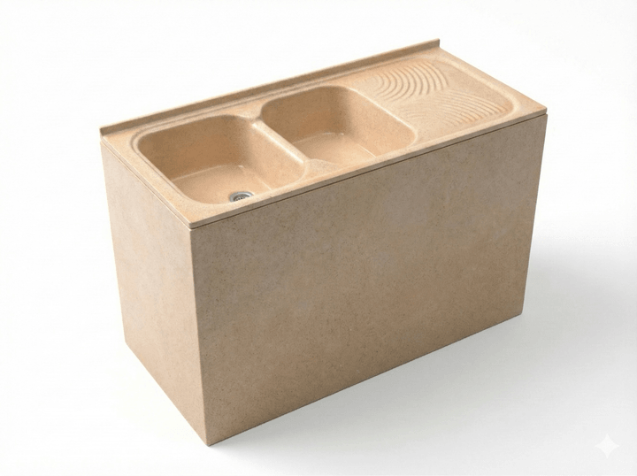 Évier de cuisine grande taille Tunisie / Evier de cuisine double bac un égouttoir Tunisie / Sanibel Évier de cuisine grande taille Tunisie / Evier de cuisine double bac un égouttoir Tunisie / Sanibel