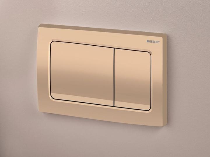 Bouton de déclenchement or rouge brossé pour réservoir encastré Geberit Tunisie / Plaques de déclenchement or rouge Geberit Tunisie  Bouton de déclenchement or rouge brossé pour réservoir encastré Geberit Tunisie / Plaques de déclenchement or rouge Geberit Tunisie