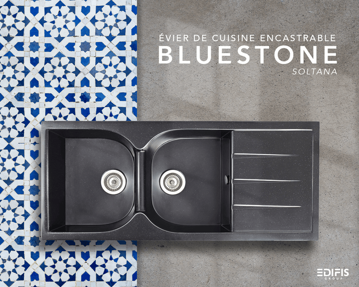 Évier de cuisine grande taille Tunisie / Évier double bacs pour cuisine Tunisie / Evier de cuisine double bacs et double égouttoir Tunisie  Évier de cuisine grande taille Tunisie / Évier double bacs pour cuisine Tunisie / Evier de cuisine double bacs et double égouttoir Tunisie