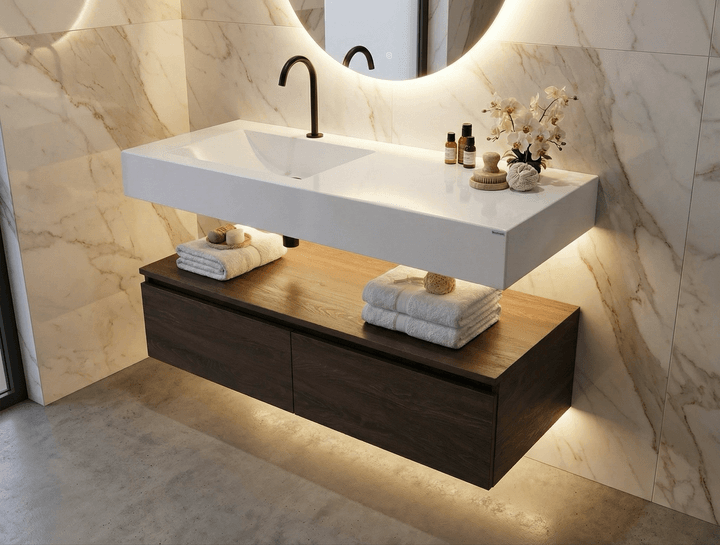 Salle de bain Tunisie / Meubles salle de bain Tunisie / Plan vasque avec meuble et miroir Tunisie / Ensemble meuble miroir vasque salle de bain Tunisie Salle de bain Tunisie / Meubles salle de bain Tunisie / Plan vasque avec meuble et miroir Tunisie / Ensemble meuble miroir vasque salle de bain Tunisie