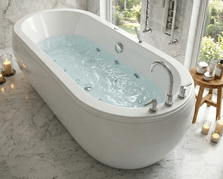 Baignoire Tunisie / Salle de bain design Tunisie /Salle de bain luxueuse Tunisie / Baignoire de luxe Tunisie / Baignoire centrale hydromassage Tunisie / Baignoire hydromassage en ilot Tunisie Baignoire Tunisie / Salle de bain design Tunisie /Salle de bain luxueuse Tunisie / Baignoire de luxe Tunisie / Baignoire centrale hydromassage Tunisie / Baignoire hydromassage en ilot Tunisie