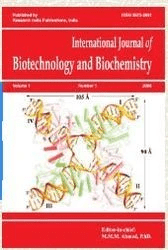 International Journal of Biotechnology and Biochemistry International Journal of Biotechnology and Biochemistry