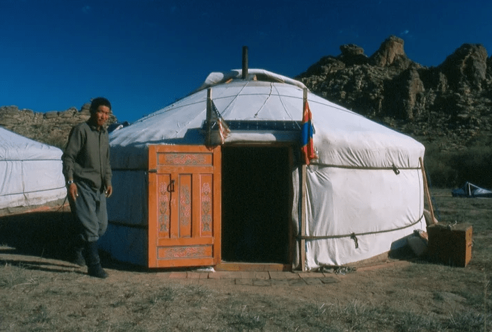 Ger in Ikh Nart Nature Reserve, (c) J. Murdoch Ger in Ikh Nart Nature Reserve, (c) J. Murdoch