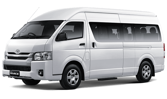 曼谷機場接送白色Toyota Commuter VIP廂型車 曼谷機場接送白色Toyota Commuter VIP廂型車