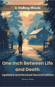 One Inch Between Life and Death book cover by Steven Hauer One Inch Between Life and Death book cover by Steven Hauer