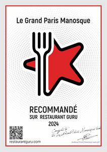 Le Grand Paris Manosque Recommandé sur Restaurant GURU 2024 Le Grand Paris Manosque Recommandé sur Restaurant GURU 2024