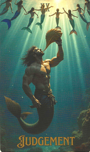 The Ocean Tarot-Key 20--judgement The Ocean Tarot-Key 20--judgement