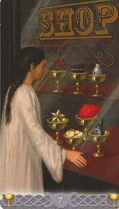 Triple Goddess Tarot- 9 of cups Triple Goddess Tarot- 9 of cups