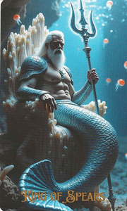 The Ocean Tarot-King of Spears The Ocean Tarot-King of Spears