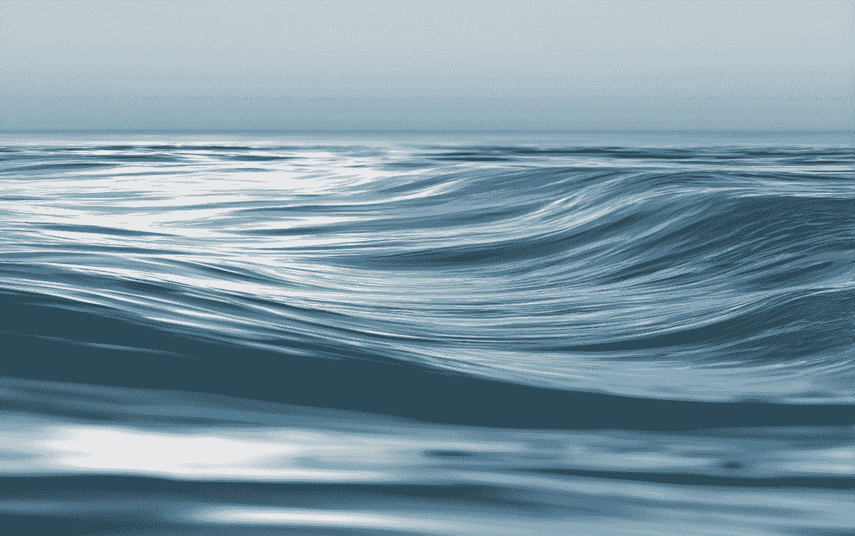 Soft, rhythmic ocean waves illustrating nervous system pacing Soft, rhythmic ocean waves illustrating nervous system pacing