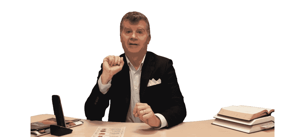 Character Dr. Kenneth, hand up, about to explain something Character Dr. Kenneth, hand up, about to explain something