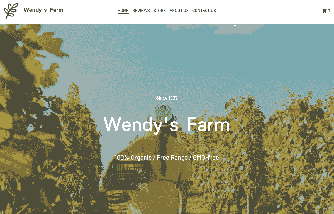Wendy's Farm Template