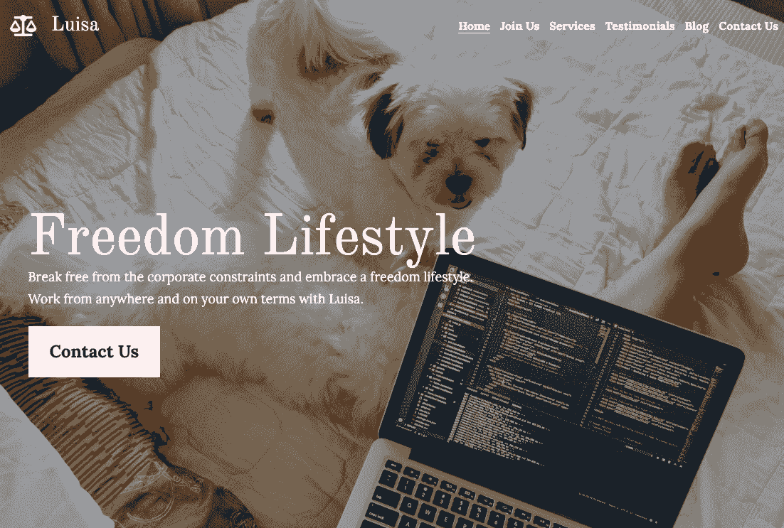 Freedom Lifestyle Template