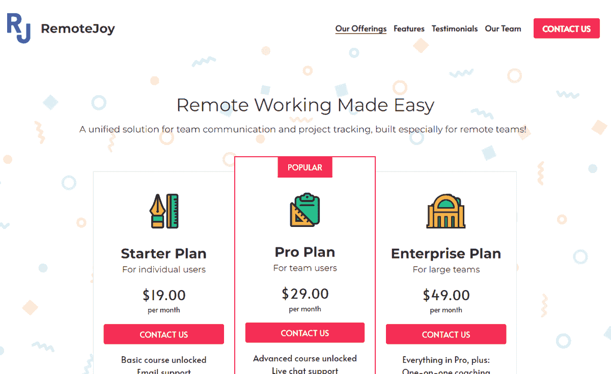 RemoteJoy Template