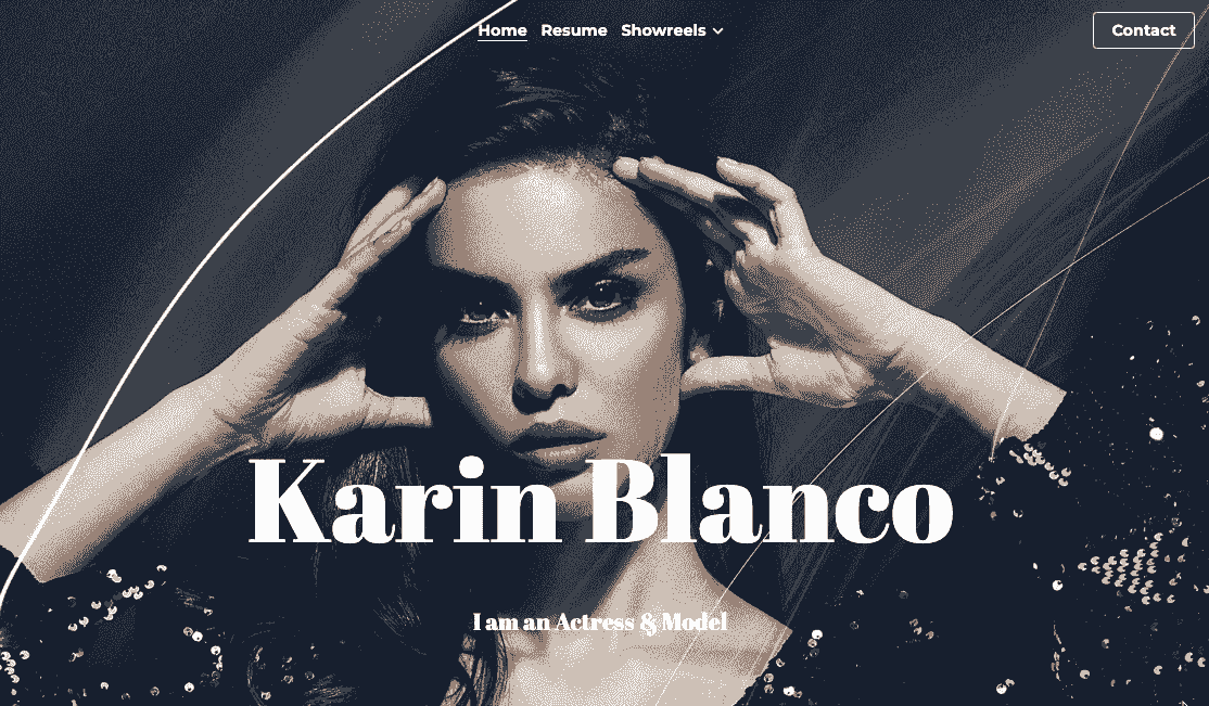 Karin Blanco Template