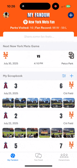 Fanarchy fandom scrapbook for preserving personal baseball memories. Fanarchy fandom scrapbook for preserving personal baseball memories.