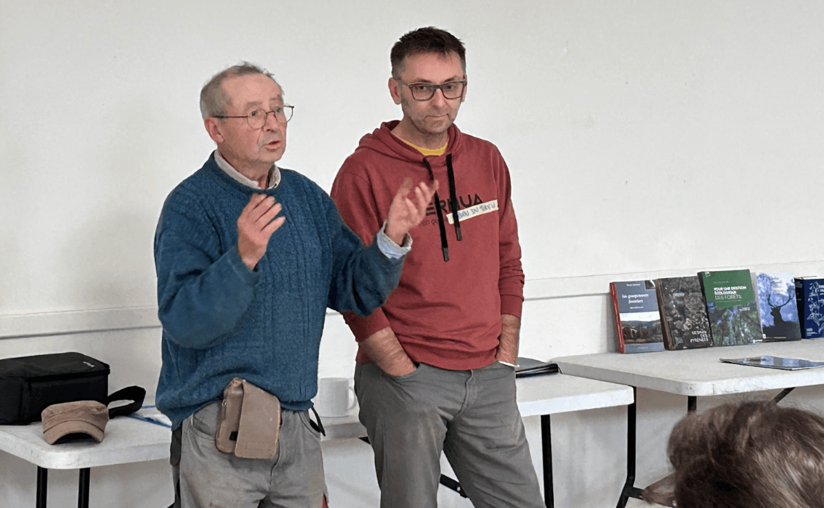 Gaston Tribillac et Romuald Vaudry - Rencontres d'automne de Forêts Partagées 2025 Gaston Tribillac et Romuald Vaudry - Rencontres d'automne de Forêts Partagées 2025