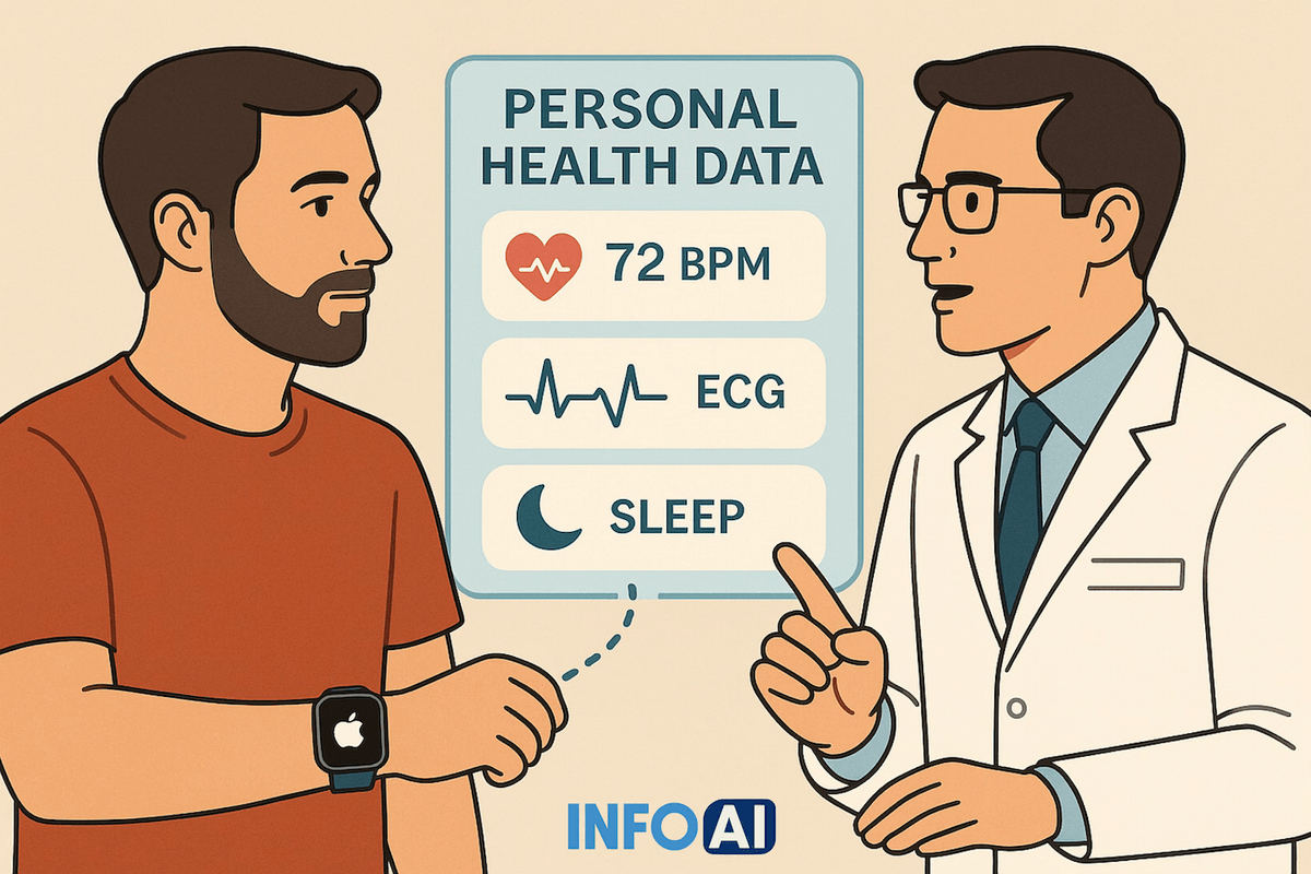 InfoAI| Apple Watch 結合 AI 篩檢心臟病:醫療穿戴式裝置邁向精準健康管理新時代 InfoAI| Apple Watch 結合 AI 篩檢心臟病:醫療穿戴式裝置邁向精準健康管理新時代