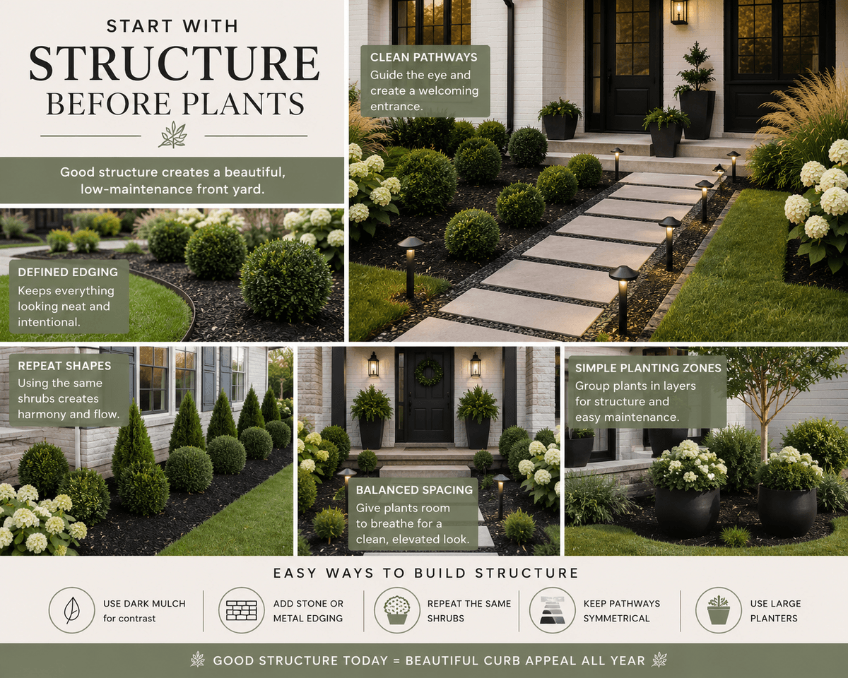 An Image That Gives Tips On Creating A Low Maintenance Front Yard An Image That Gives Tips On Creating A Low Maintenance Front Yard
